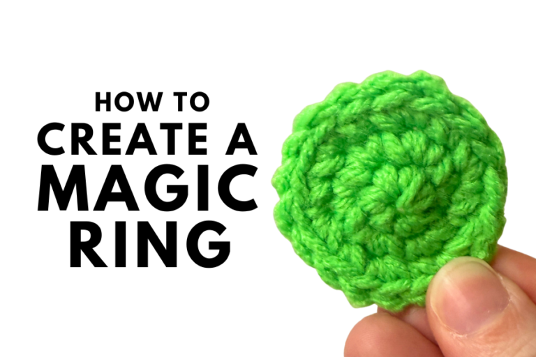 How to Crochet a Magic Ring for Beginners